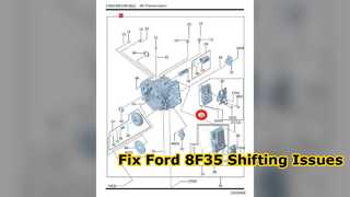 Riparazione del corpo valvola della trasmissione Ford 8F35 Correzione del cambio brusco