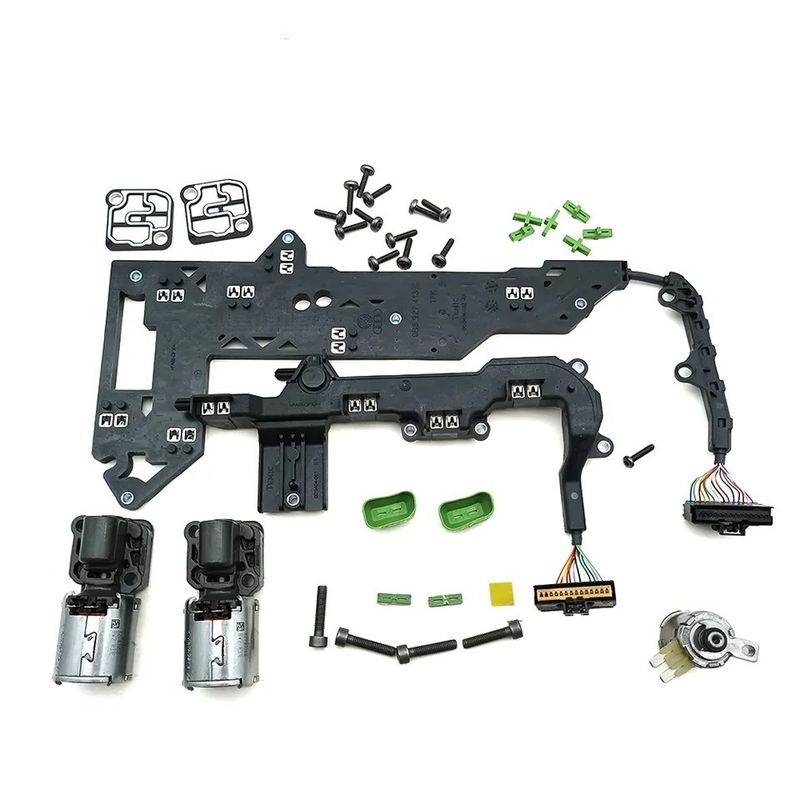 0B5 DL501 Parti di trasmissioni di automobili per trasmissioni VW ECU Piastra conduttrice con solenoide